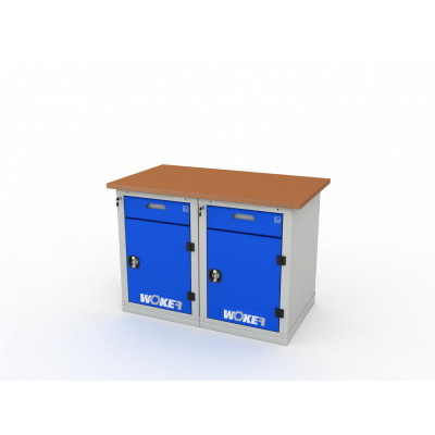 Верстак двухтумбовый WOKER PRO 2202.F30.1200